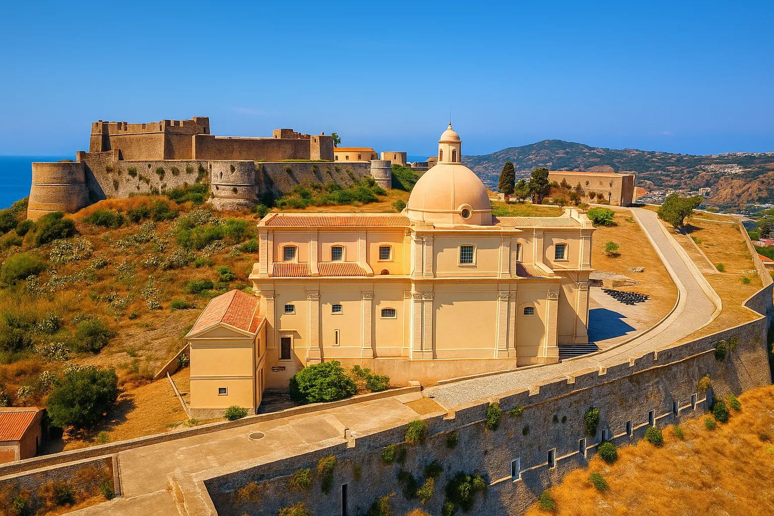 Cosa vedere a Milazzo - Panorama dal Castello